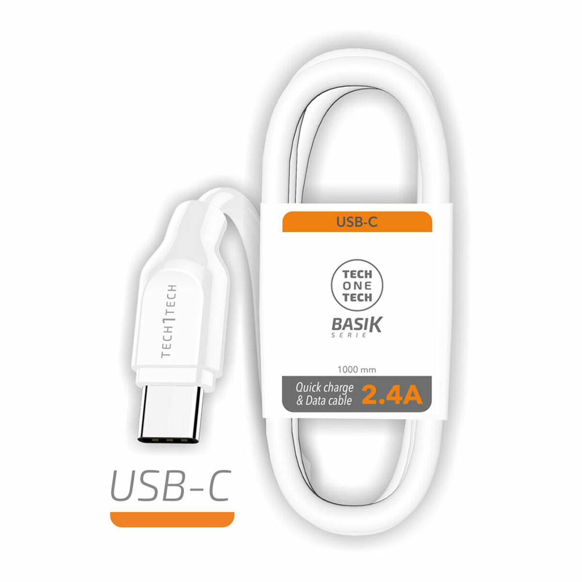Lightning Cable Tech One Tech White