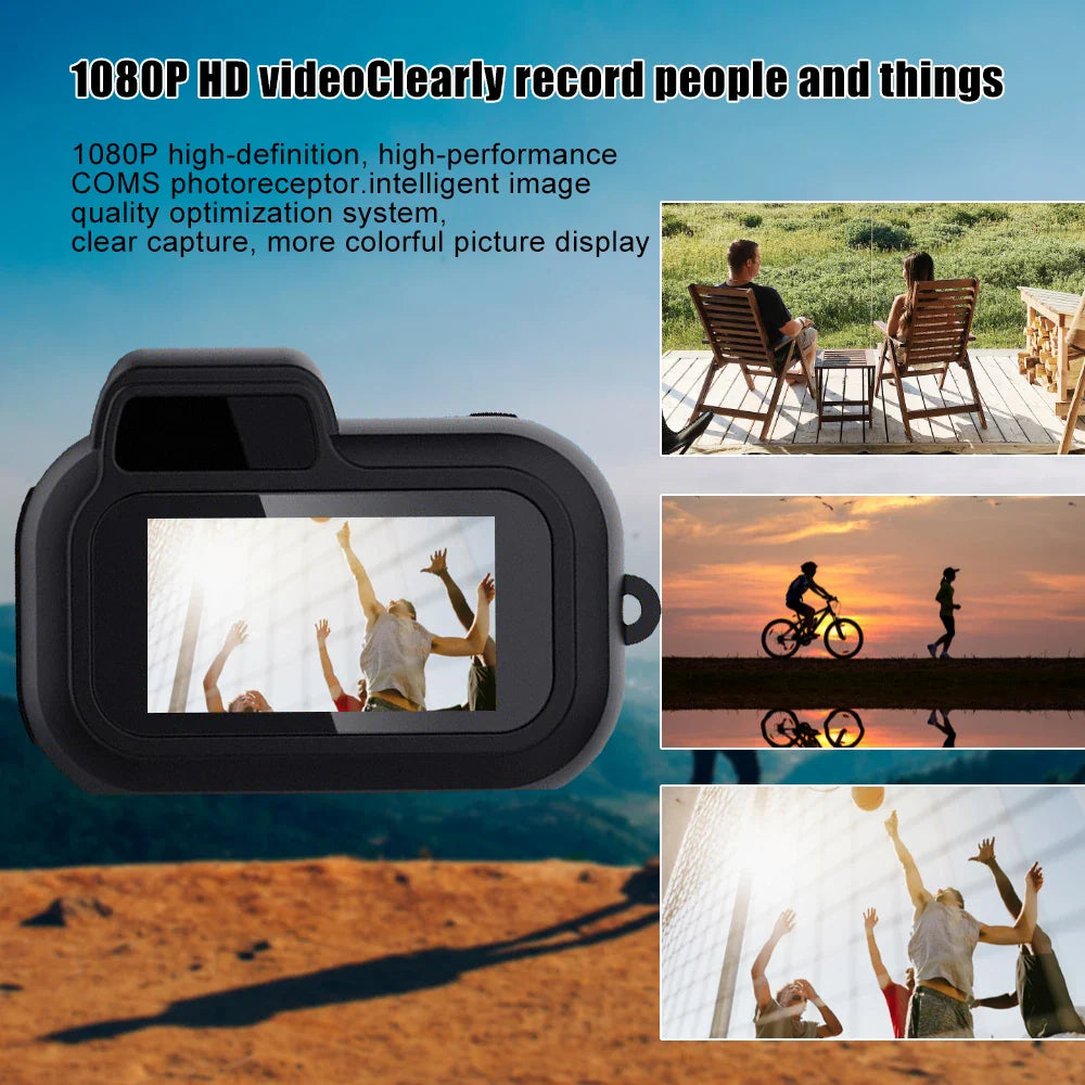 NNEOBA Mini Camera HD Portable Sports Camera (1080p)