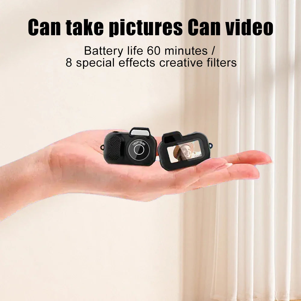 NNEOBA Mini Camera HD Portable Sports Camera (1080p)